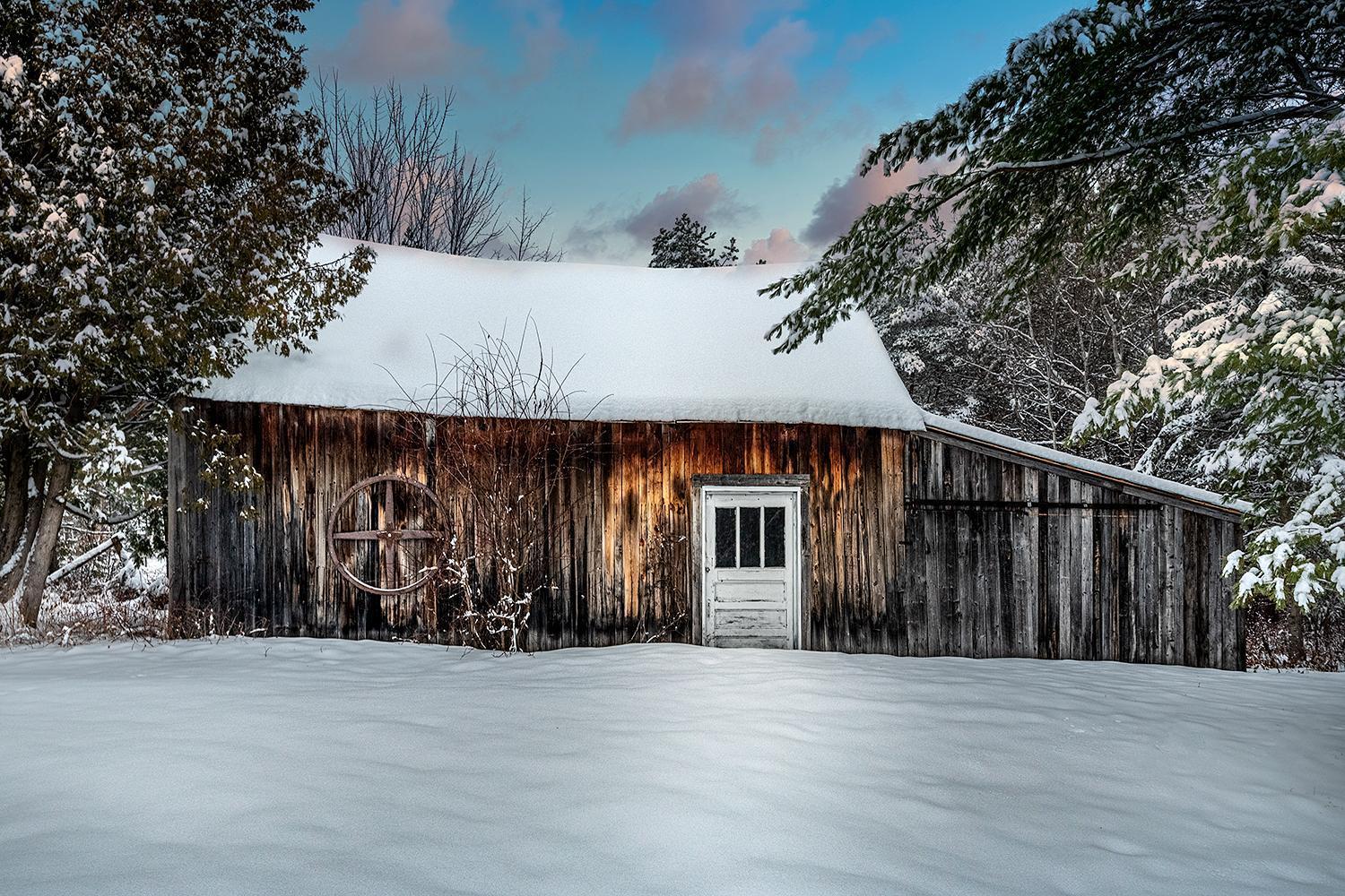 Ancestral Wooden Chalet - St-Gabriel De Brandon Mandeville Exteriör bild