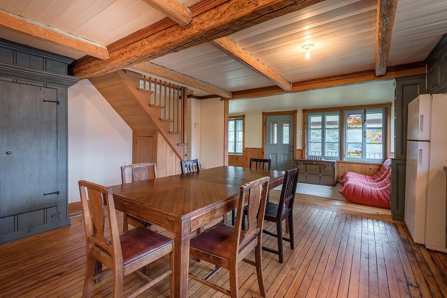 Ancestral Wooden Chalet - St-Gabriel De Brandon Mandeville Exteriör bild