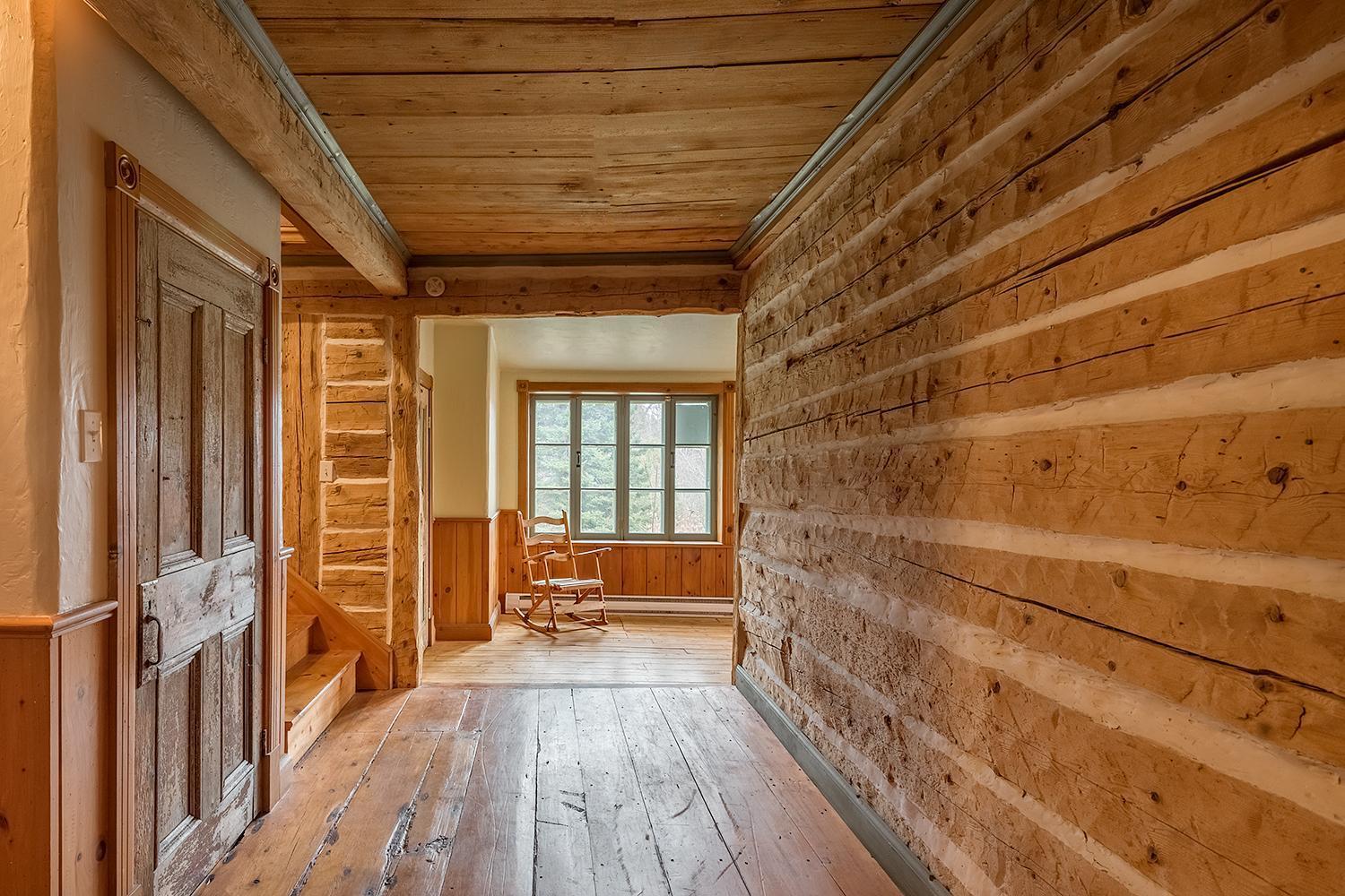 Ancestral Wooden Chalet - St-Gabriel De Brandon Mandeville Exteriör bild
