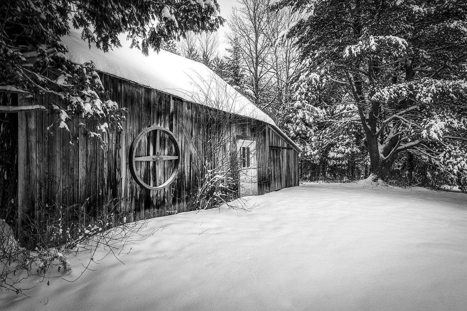 Ancestral Wooden Chalet - St-Gabriel De Brandon Mandeville Exteriör bild